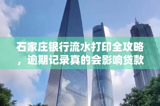 石家庄银行流水打印全攻略，逾期记录真的会影响贷款吗？