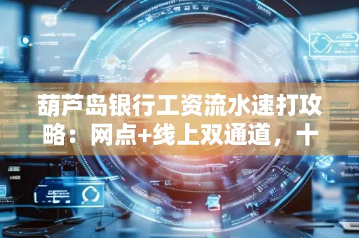 葫芦岛银行工资流水速打攻略:网点+线上双通道,十分钟搞定
