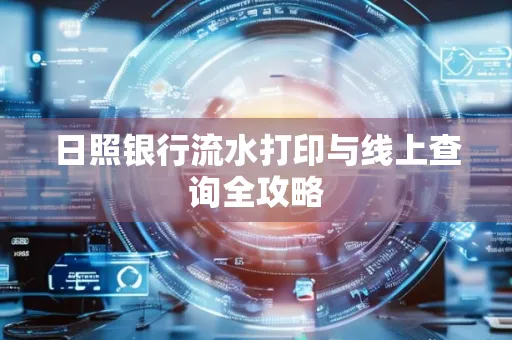 日照银行流水打印与线上查询全攻略