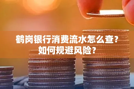 鹤岗银行消费流水怎么查?如何规避风险?