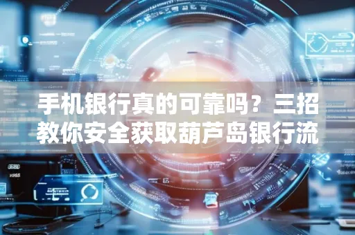 手机银行真的可靠吗?三招教你安全获取葫芦岛银行流水凭证