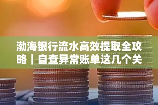 渤海银行流水高效提取全攻略|自查异常账单这几个关键点别错过