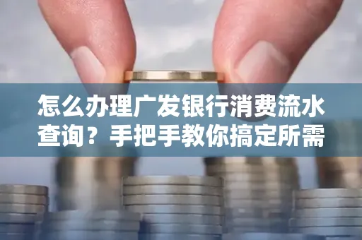 怎么办理广发银行消费流水查询?手把手教你搞定所需材料和流程