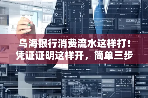 乌海银行消费流水这样打!凭证证明这样开,简单三步轻松搞定