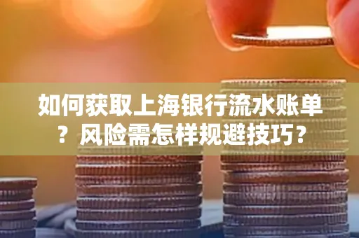 如何获取上海银行流水账单?风险需怎样规避技巧?
