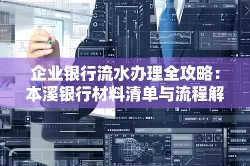 企业银行流水办理全攻略:本溪银行材料清单与流程解析