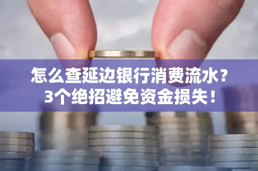 怎么查延边银行消费流水?3个绝招避免资金损失!